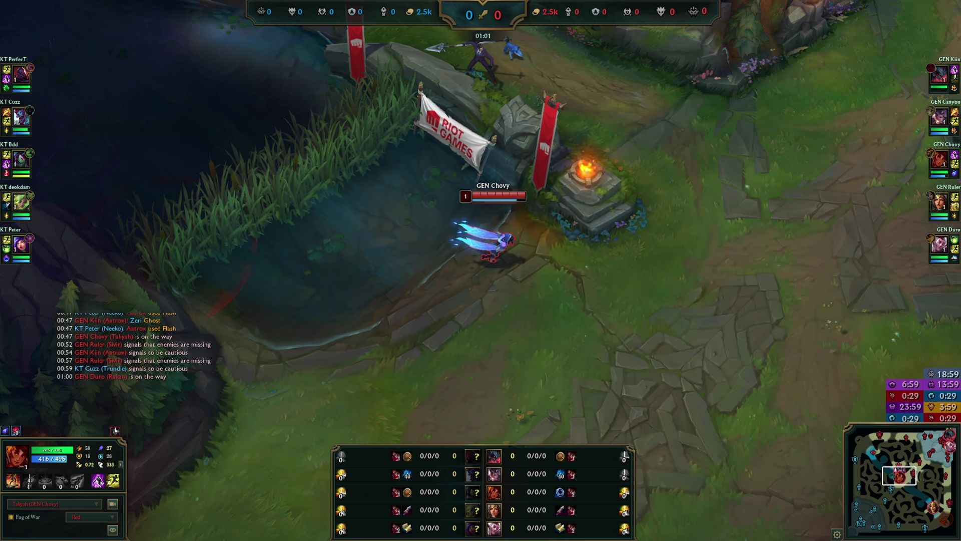 FLY险胜KT，Chovy极限生还后反打峡谷大战四强赛，点燃全场激情