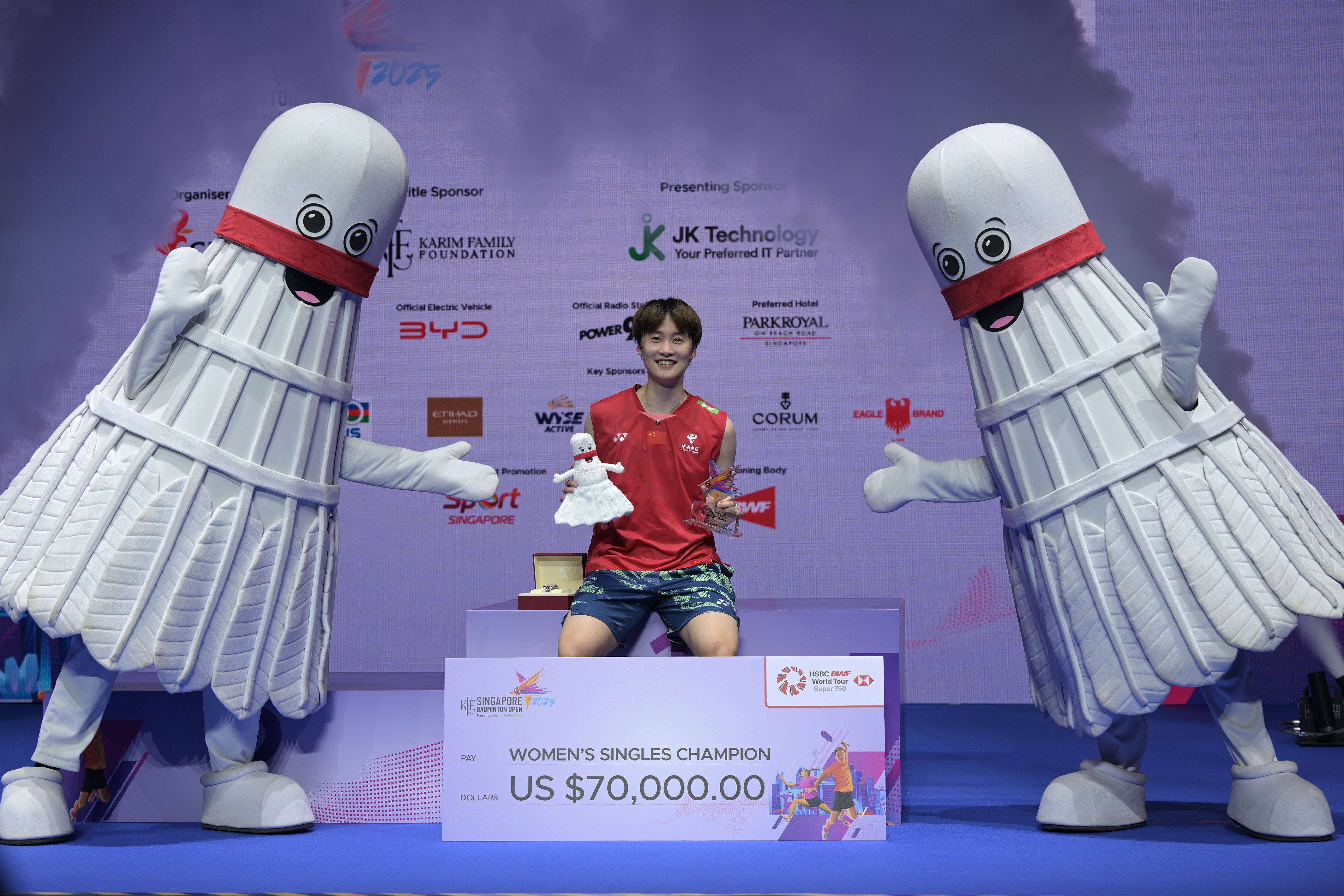 法国队完胜印尼队，陈雨菲刷新纪录